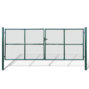 vidaXL Hageport med netting 400x150 cm