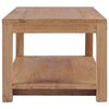 vidaXL Salongbord 100x50x40 cm heltre teak