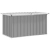 vidaXL Putekasse gr&aring; 129x67x65 cm