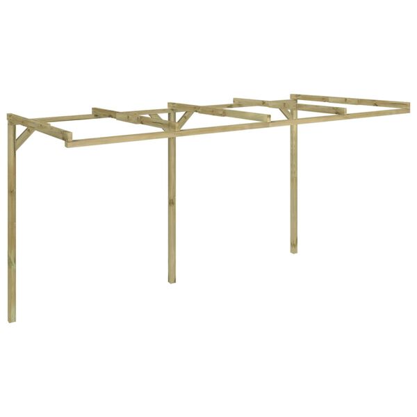 vidaXL Pergola 2x4x2,2 m tre