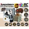 UPS Fjernstyrt lekegaffeltruck Jungheinrich 1:13