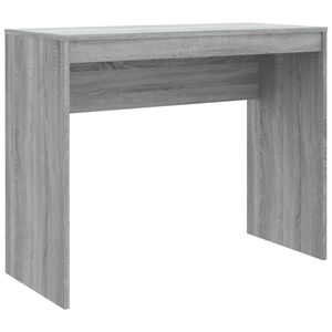 vidaXL Skrivebord gr&aring; sonoma 90x40x72 cm konstruert tre