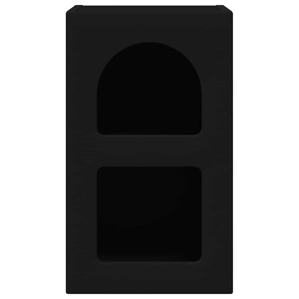 vidaXL Nattbord Svart 29,5 x 33,5 x 50 cm Konstruert tre