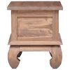 vidaXL Nattbord 45x35x40 cm heltre teak