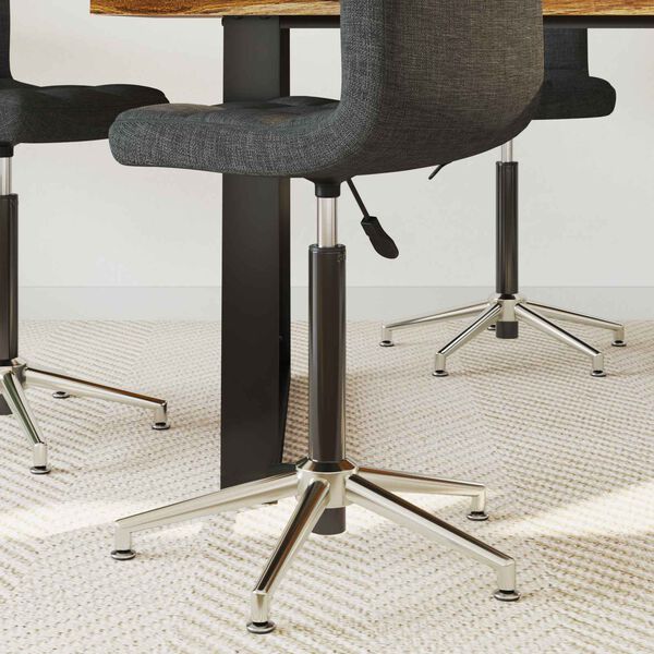 vidaXL Gassylinder til kontorstol Svart 21,5 cm Jern