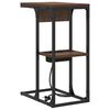vidaXL Nattbordskap Brun Eik 41,5 x 26 x 60,5 cm Konstruert tre