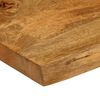 vidaXL Bordplate 110x60x2,5 cm naturlig kant heltre mango
