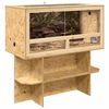 vidaXL Terrarium Brun 100 x 50 x 100 cm OSB