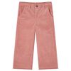 Barnebukser kordfl&oslash;yel gammelrosa 140