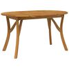 vidaXL Hagebord 150x90x75 cm heltre akasie