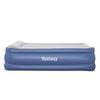 Bestway Luftmadrass Tritech 2 personer 203x152x56 cm blå og grå