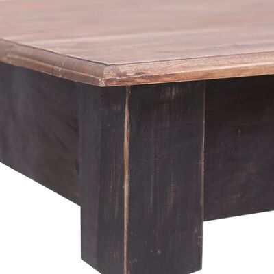vidaXL Skrivebord med 3 skuffer 117x57x75 cm heltre mahogni