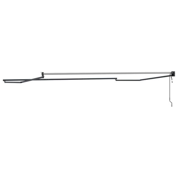 vidaXL Elektrisk uttrekkbar markiseramme Antrasitt 4 x 2 m Aluminium