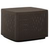 vidaXL Hagebord mocca 53x53x40 cm plast
