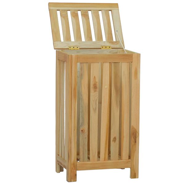 vidaXL Skittent&oslash;yskurv 35x25x60 cm heltre teak