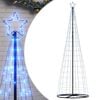 vidaXL LED Juletre 550 LEDs Bl&aring; 300 cm