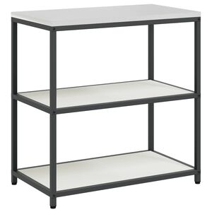vidaXL Kj&oslash;kkenhylleenhet HATTEM Hvit 90 x 50 x 92 cm St&aring;l