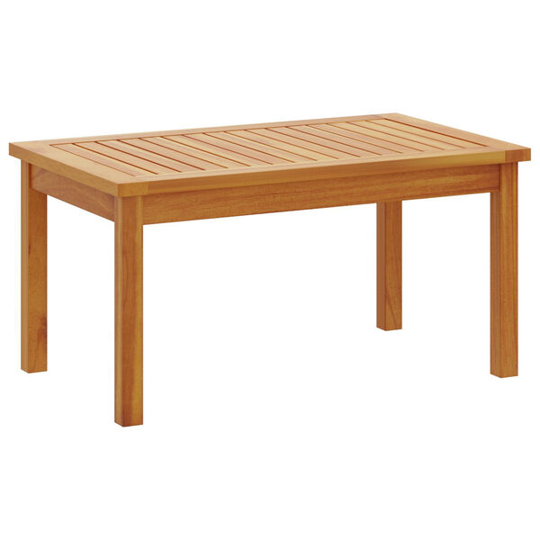 vidaXL Hagesofa Set 4 pcs Brun 75 x 45 x 38cm Massivt akasietre