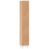 vidaXL Baderomsskap sonoma eik 30x30x190 cm konstruert tre