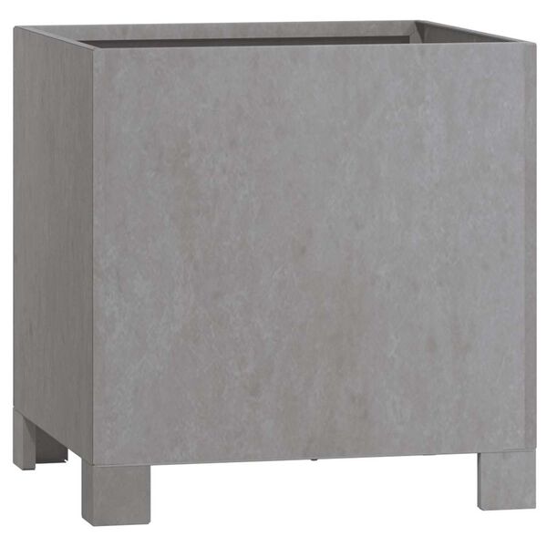 vidaXL Plantekasser med ben 2 stk rust 30x30x30 cm cortenst&aring;l