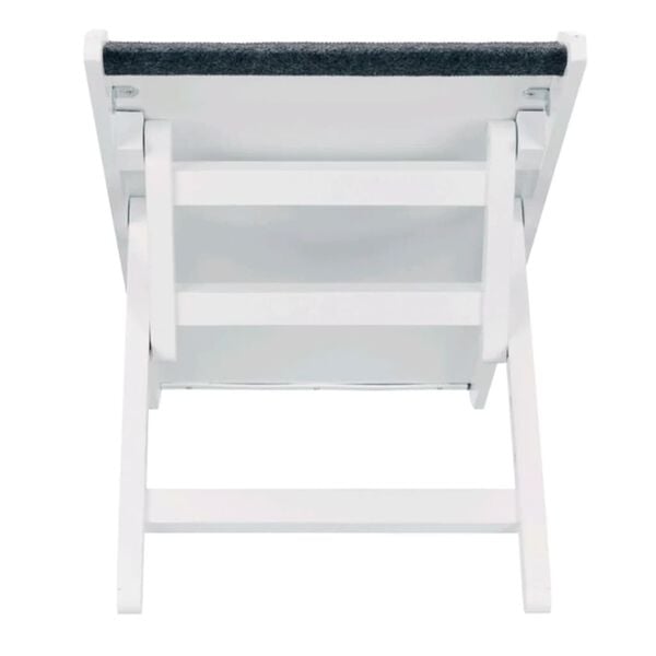 TRIXIE Høydejusterbar dyrerampe 36x90 cm MDF hvit 39375