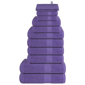vidaXL 12-delers h&aring;ndklesett FROGN lilla 360 gsm