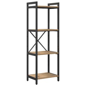 vidaXL Bokhylle 40 x 30 x 119 cm Konstruert tre Artisan Eik