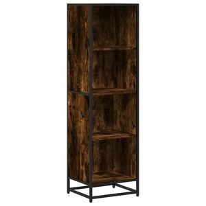 vidaXL Bokhylle r&oslash;kt eik 40x35x139 cm konstruert tre