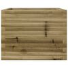 vidaXL Plantekasse 60x60x45,5 cm impregnert furu