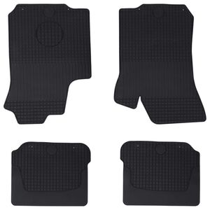 vidaXL Bilmatte 4 stk. egnet for &Scaron;KODA OCTAVIA I 1997-2004 Gummi