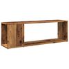 vidaXL TV-benk gammelt tre 100x24x32 cm konstruert tre