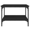 vidaXL Salongbord svart 55x55x40 cm konstruert tre
