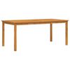 vidaXL Hage Spisegruppe 9 pcs Brun Solid akasietre