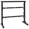 vidaXL Manualstativ Svart 99 x 45 x 95,5 cm Pulverlakkert st&aring;l