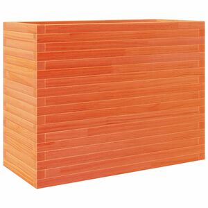 vidaXL Plantekasse voksbrun 90x40x68,5 cm heltre furu