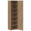vidaXL H&oslash;yskap 2 pcs Artisan Eik 50 x 42,5 x 185 cm