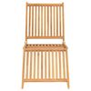 vidaXL Solseng heltre teak