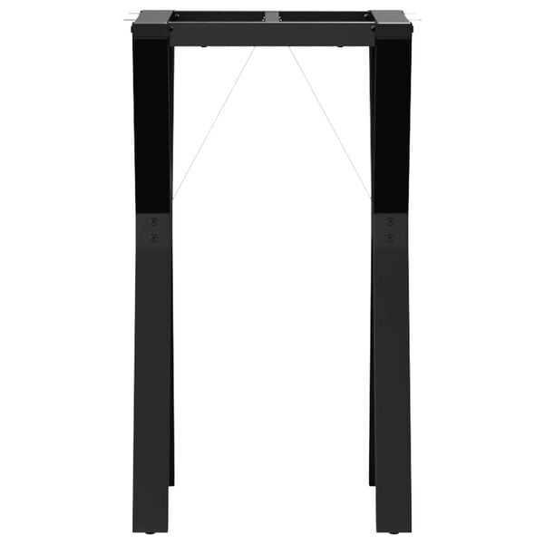 vidaXL Ben for spisebord Y-ramme 40x40x73 cm stål