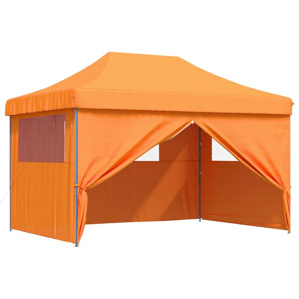 vidaXL Partytelt Oransje 279 x 410 x 315 cm Oxford Stoff