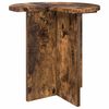 vidaXL Sidetabell R&oslash;kt Eik &Oslash; 39 x 38 cm Konstruert tre