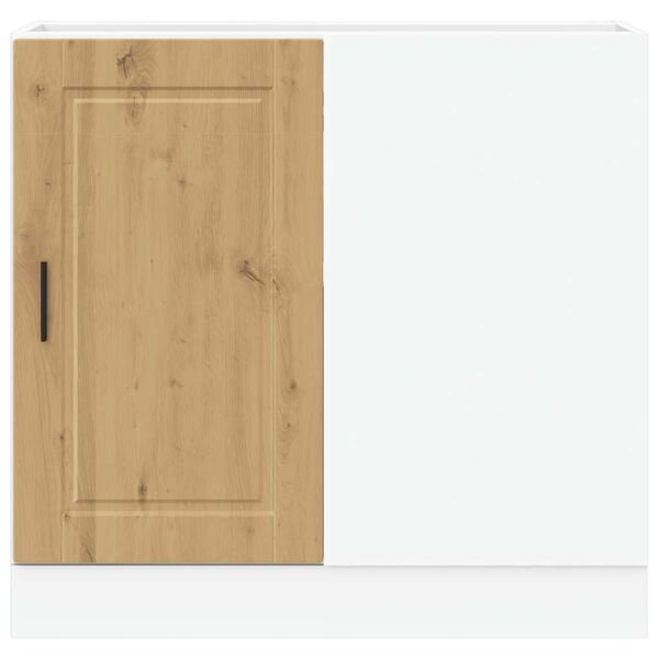 vidaXL Kj&oslash;kken underskap Porto artisan eik konstruert tre