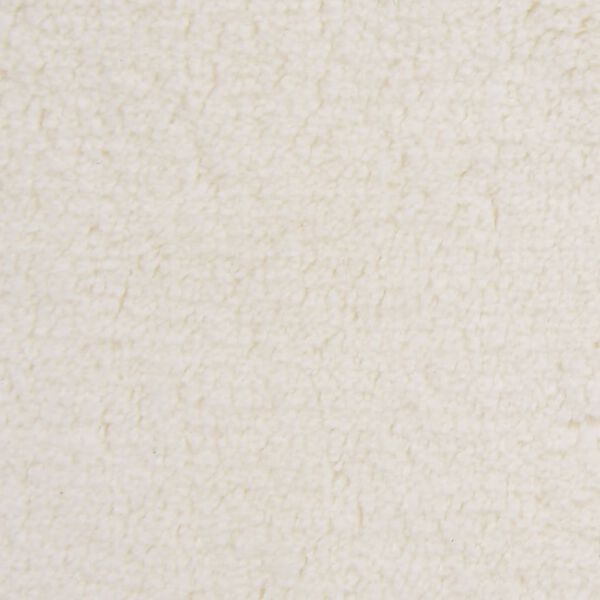 vidaXL Flossteppe kremhvit 170x120 cm