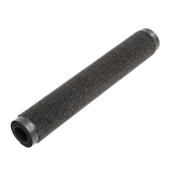 vidaXL Støvkontroll dørmatte rektangulær tuftet 120x180 cm svart