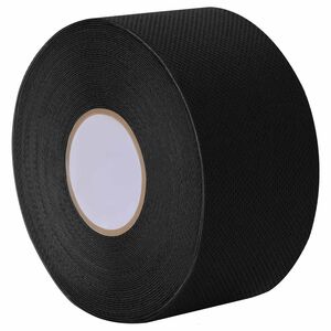 vidaXL Kunstig gress tape selvheftende Svart 10 x 0,05 cm Uvevd Stoff