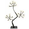 vidaXL S-formet LED-juletre 2 stk. Svart 45 cm Plast 336 LED-lys