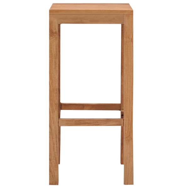 vidaXL Barkrakker 2 stk heltre teak