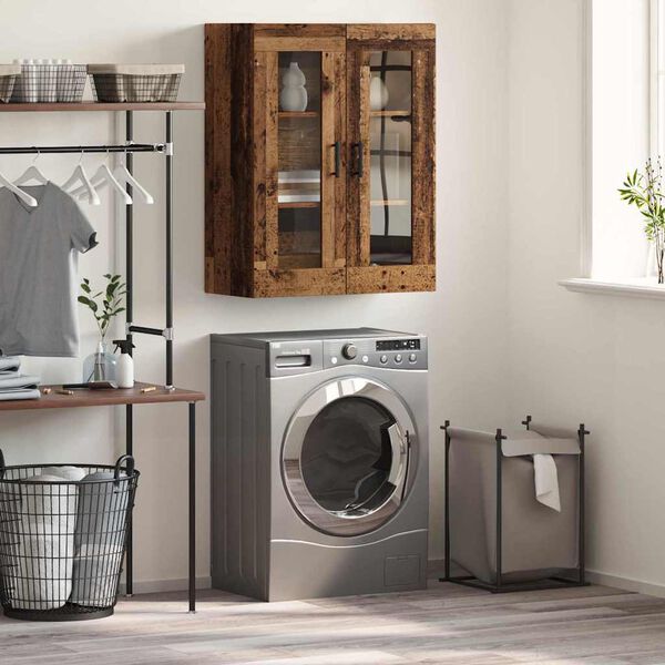 vidaXL Serviesskap Gammelt tre 69,5 x 34 x 90 cm Konstruert tre