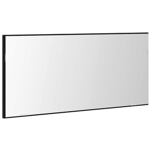 vidaXL Speil Svart eik 80 x 37 cm Glass og konstruert tre