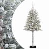 vidaXL Kunstig juletre med kuler 120 cm 150 LED-lys Varmhvit