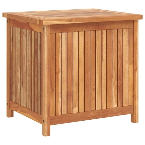 vidaXL Putekasse 60x50x58 cm heltre teak